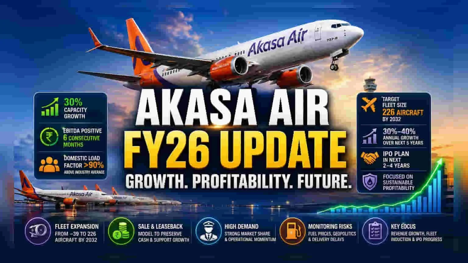 Akasa Air Eyes IPO by 2030 as Finances Improve