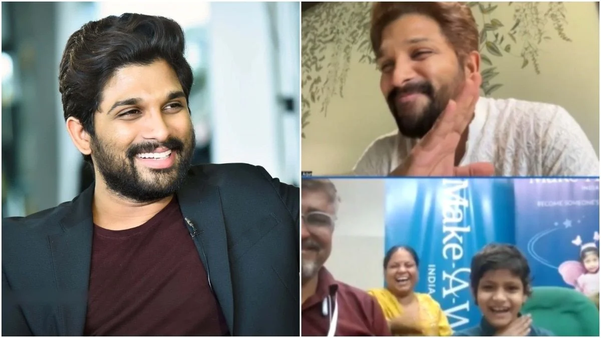 Allu Arjun Meets Leukaemia Patient Ahead of Court Date