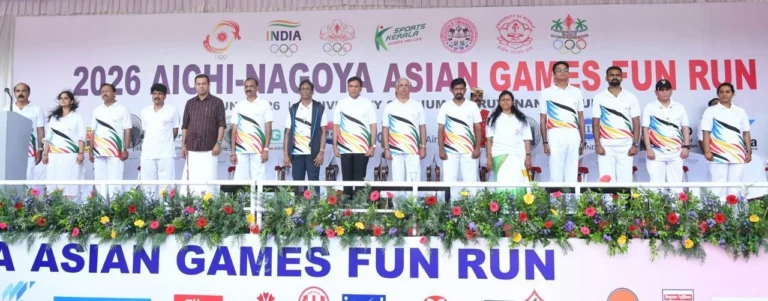 India Hosts Historic 2026 Asian Games Fun Run in Keralam