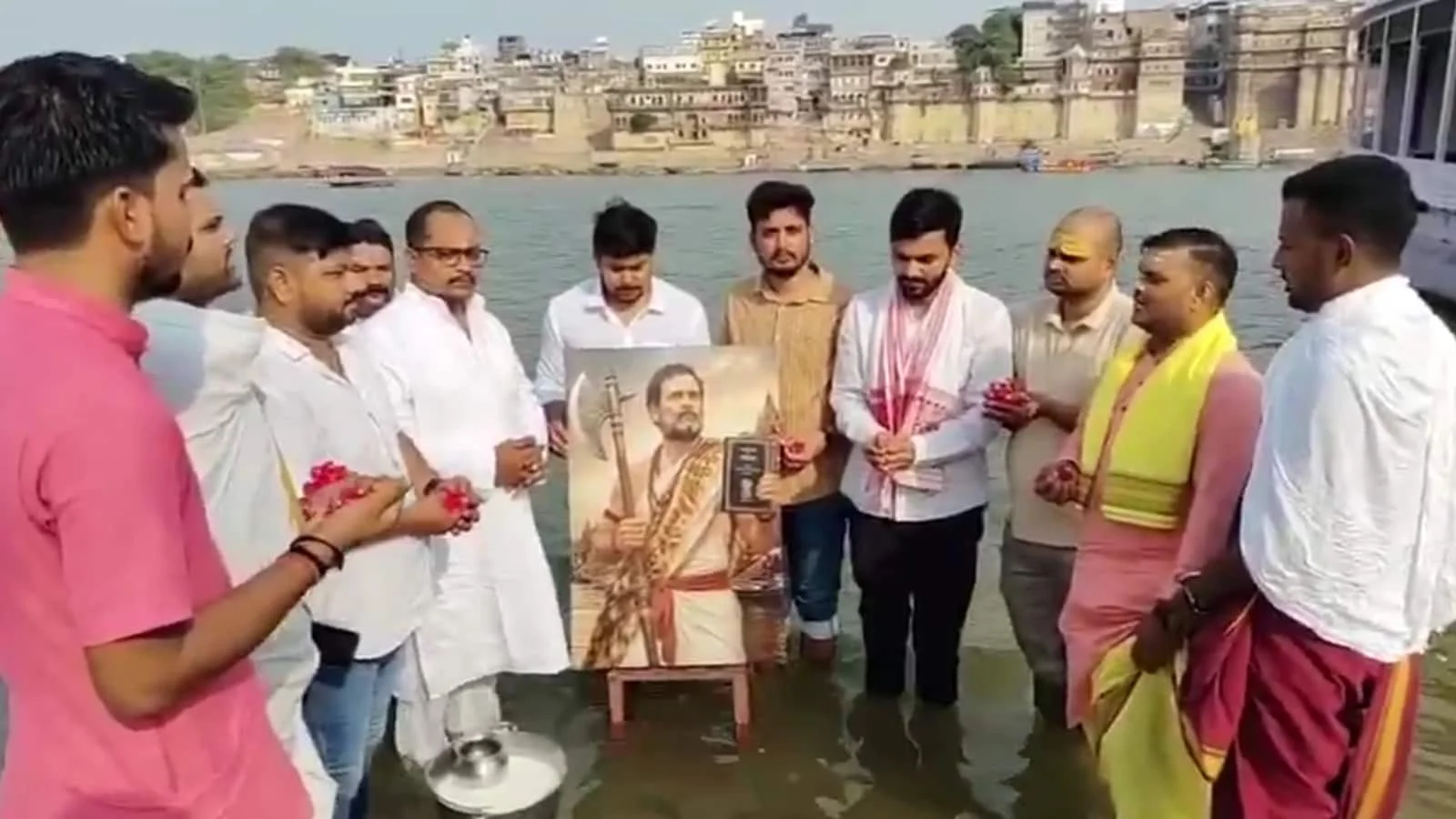 BJP Slams Congress Over Rahul Gandhi Lord Parashuram Poster