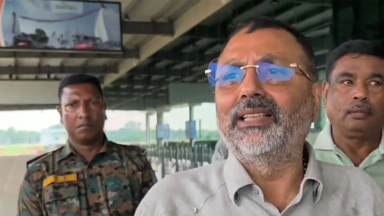 BJP MP Nishikant Dubey Dares Congress Over Jharkhand Alliance
