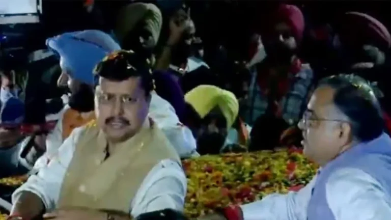 BJP National President Nitin Nabin Leads Massive Punjab Roadshow