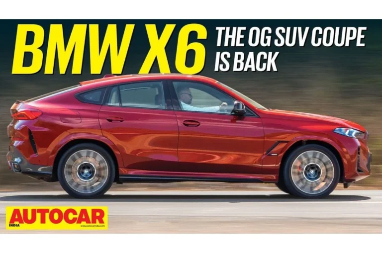 BMW X6 Returns to India Market With V8 Engine