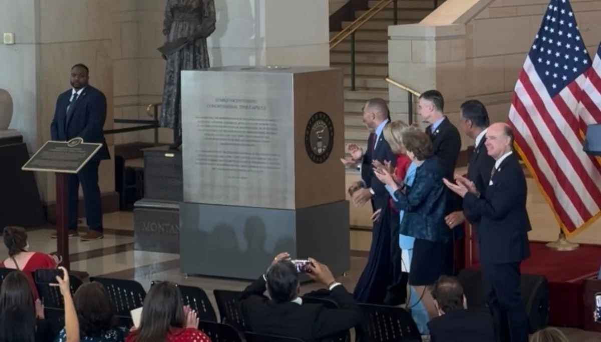Congress Unveils Time Capsule for America 250 Celebration