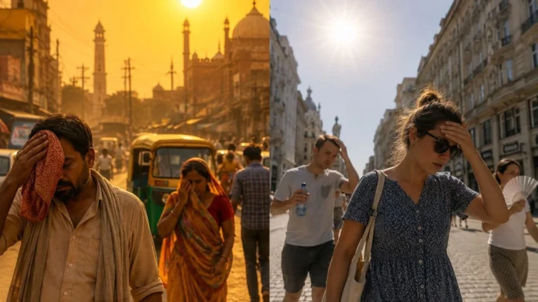 Europe vs India Heatwave Debate: Why 43°C Feels Different