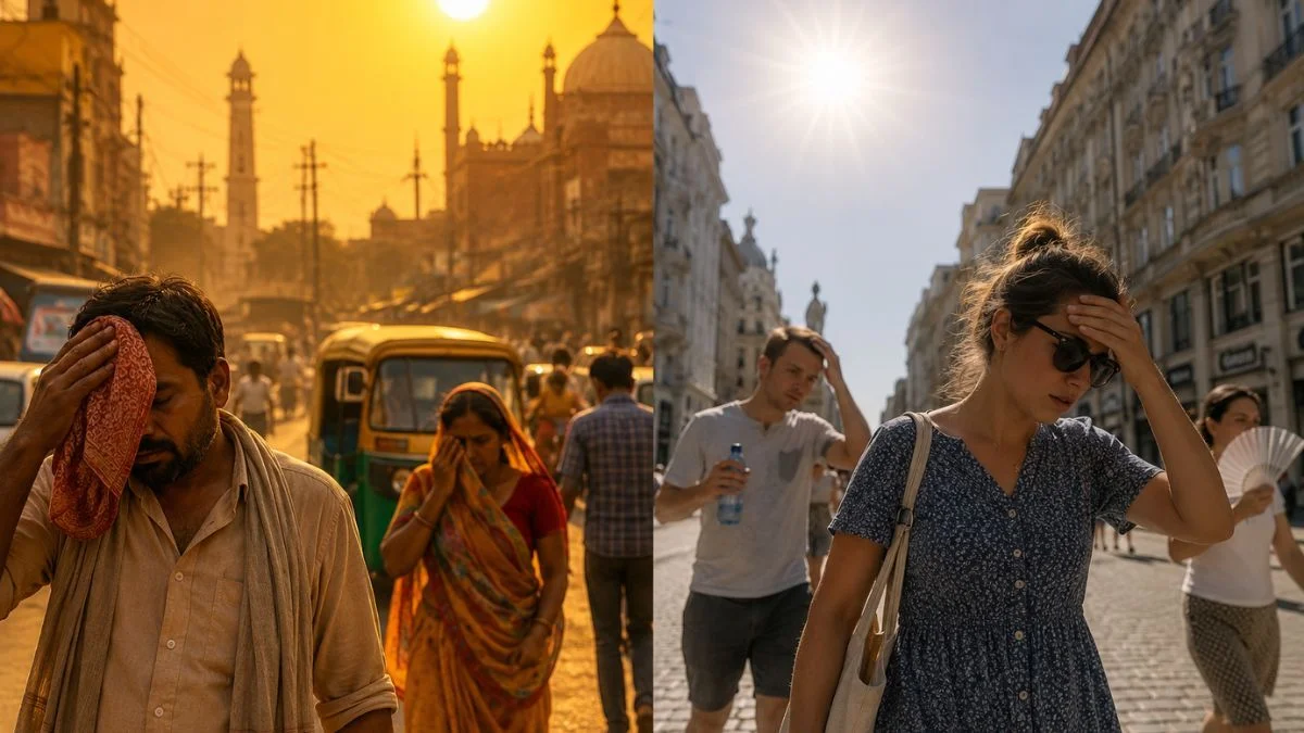 Europe vs India Heatwave Debate: Why 43°C Feels Different