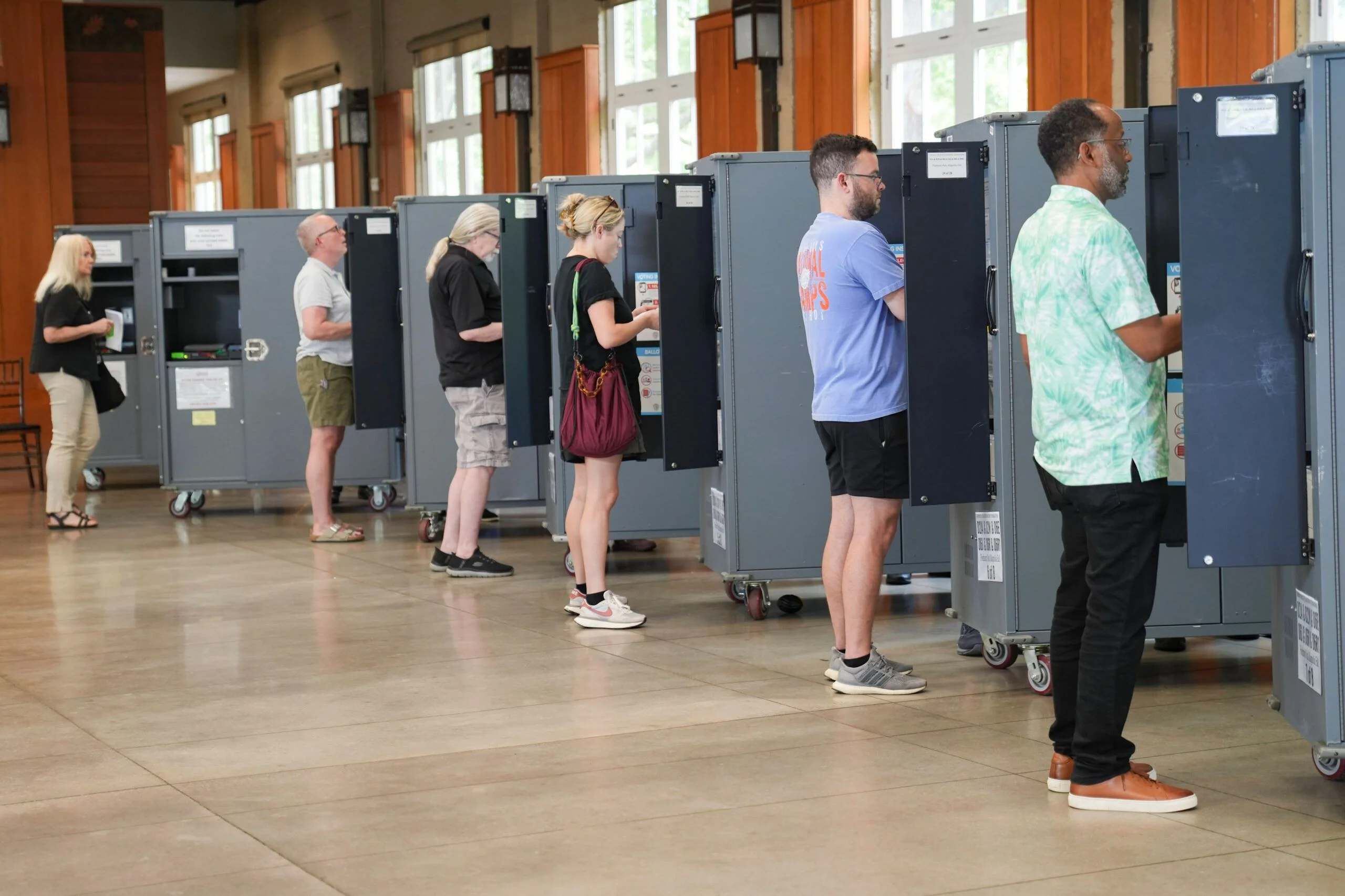 Georgia GOP Votes to Keep QR Code Ballots but Adds Extra Hand Recounts Georgia Senate votes to delay the removal of QR c...