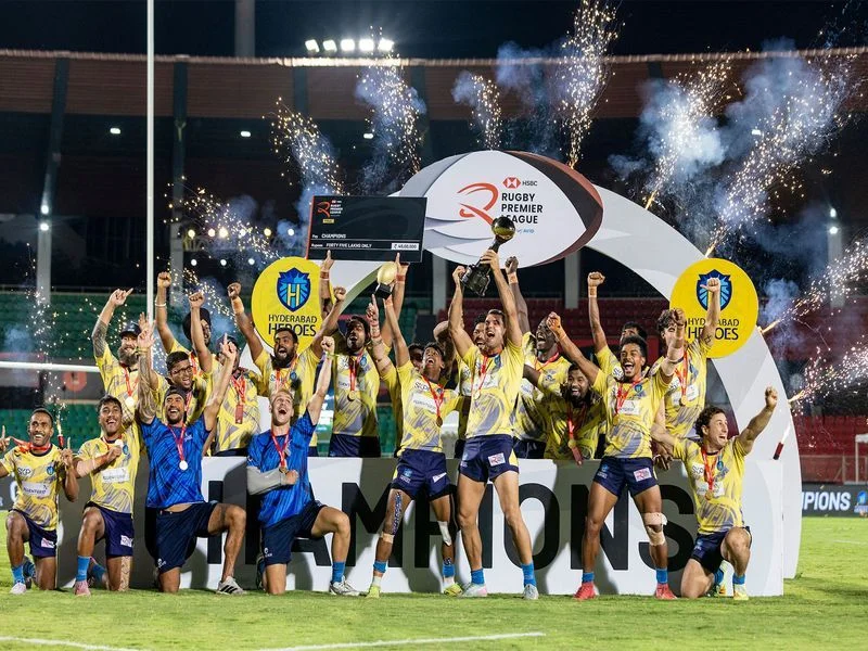 Hyderabad Heroes Win HSBC Rugby Premier League Season 2 Title