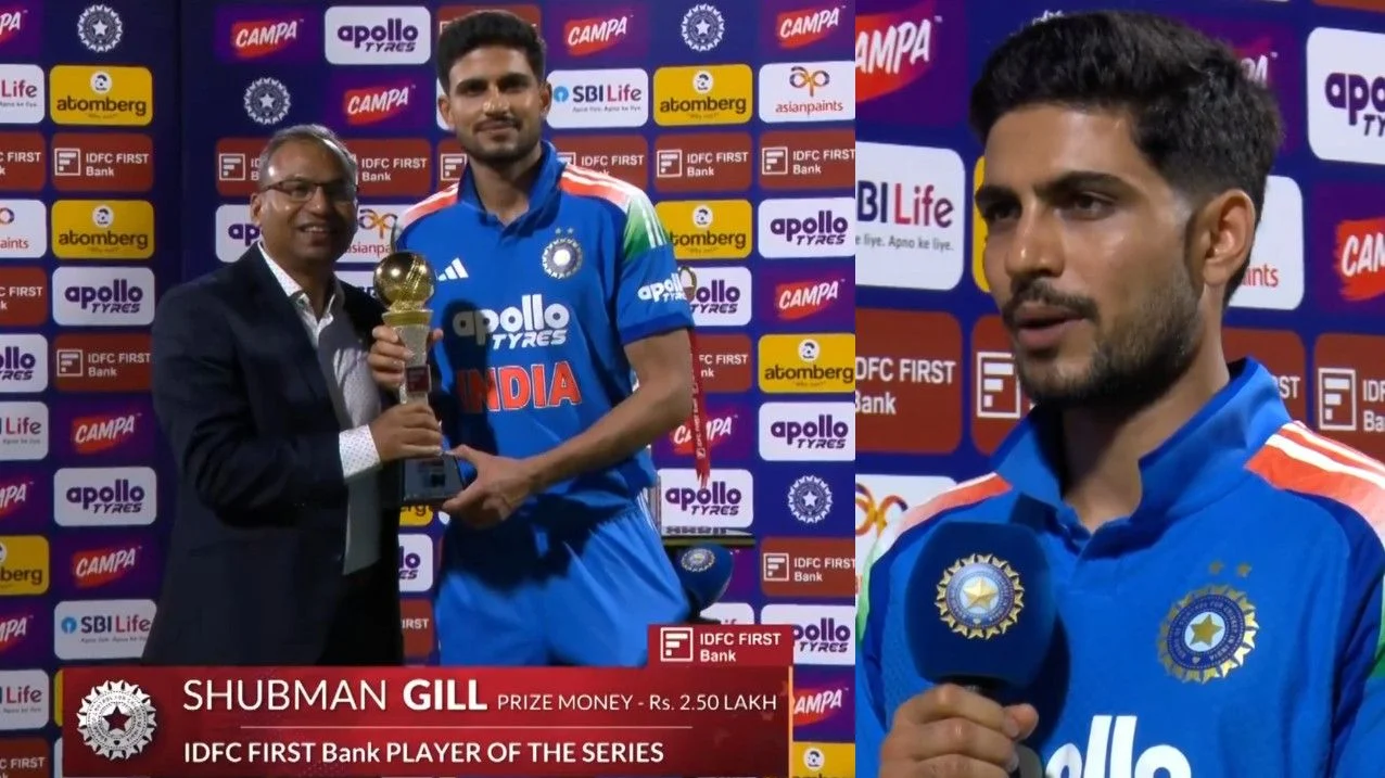 India Sweeps Afghanistan as Shubman Gill Wins Series Award