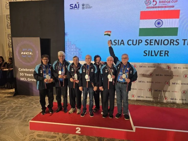 India Wins Four Medals at Asia Cup Bridge Championships