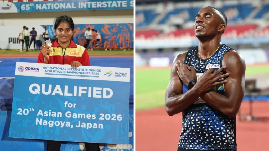 India's Athletics Squad Expands on Day 2 of Inter-State Meet