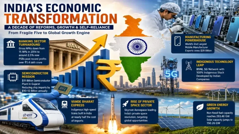 India's Decade of Economic Evolution From Fragile to Fast Growing