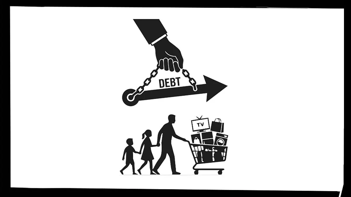 India Economic Growth vs Household Debt Crisis