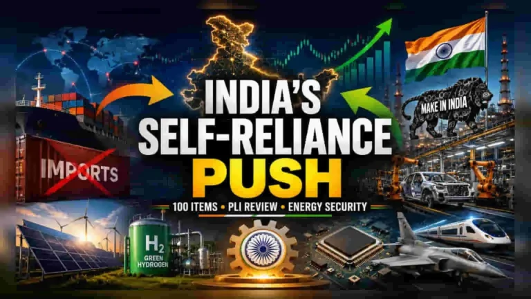 India Targets 100 Imports for Domestic Substitution
