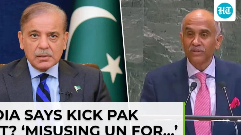 India Slams Pakistan Over Kashmir Misuse at United Nations