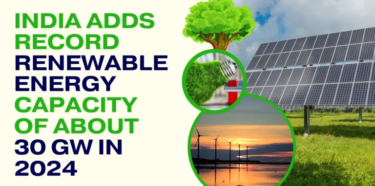 India Scales Renewable Energy Strategy and Global Green Leadership