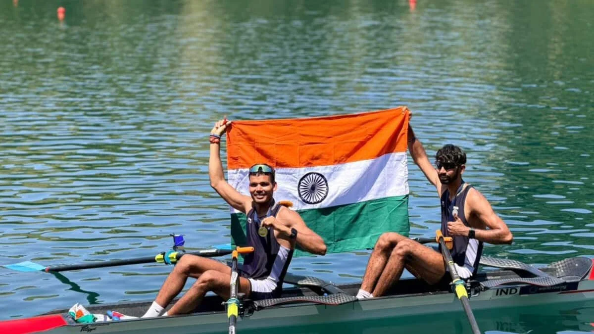 India Wins First Rowing World Cup Gold Medal in Lucerne