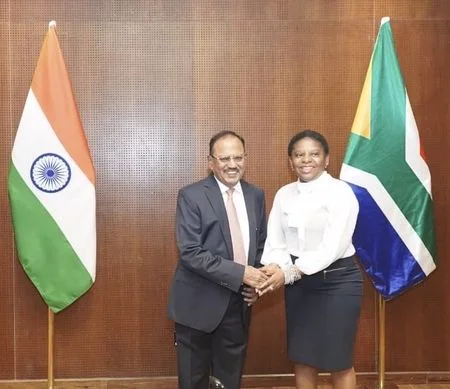 India and South Africa Strengthen Strategic Ties at BRICS NSA Summit