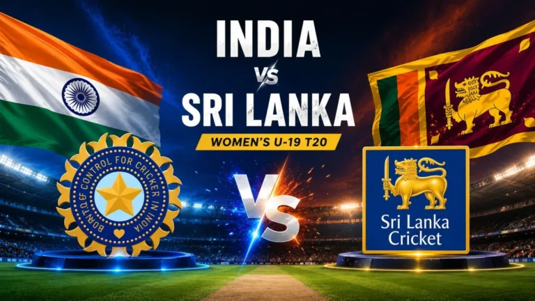 India U19 Women Edge Sri Lanka by 11 Runs in T20