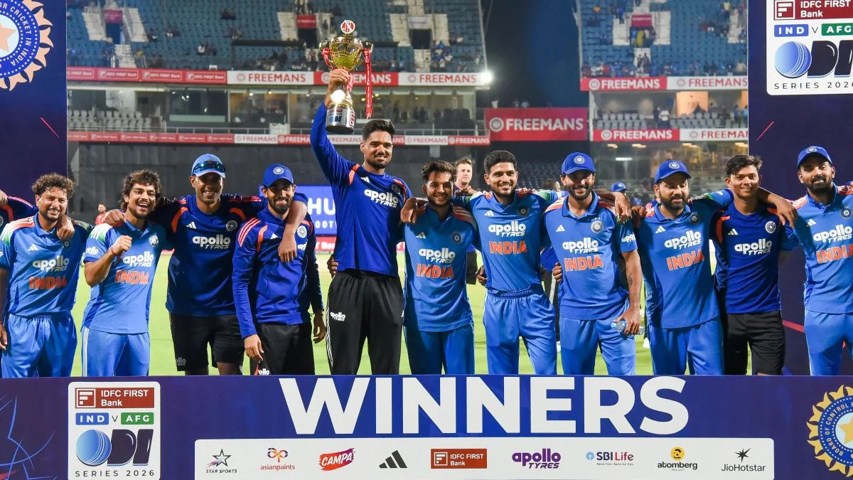 India Sweep Afghanistan In ODI Series As Yashasvi Jaiswal Smashes Century