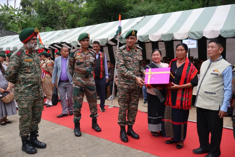 Indian Army Honors Kargil War Hero Captain Kenguruse