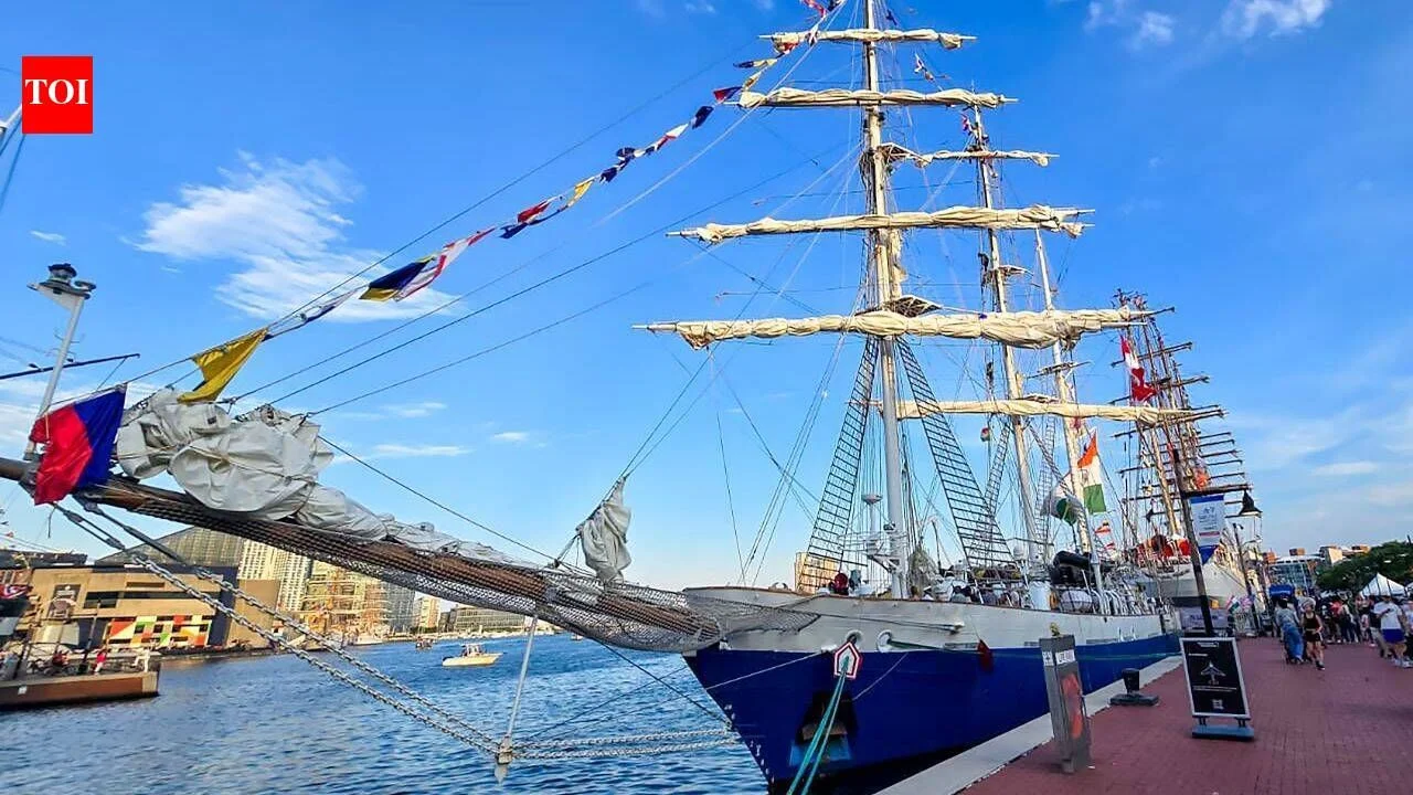 INS Sudarshini Arrives in Baltimore for US 250th Anniversary