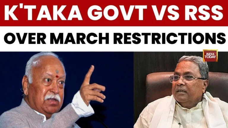 Karnataka Demands RSS Registration Amid Transparency Dispute