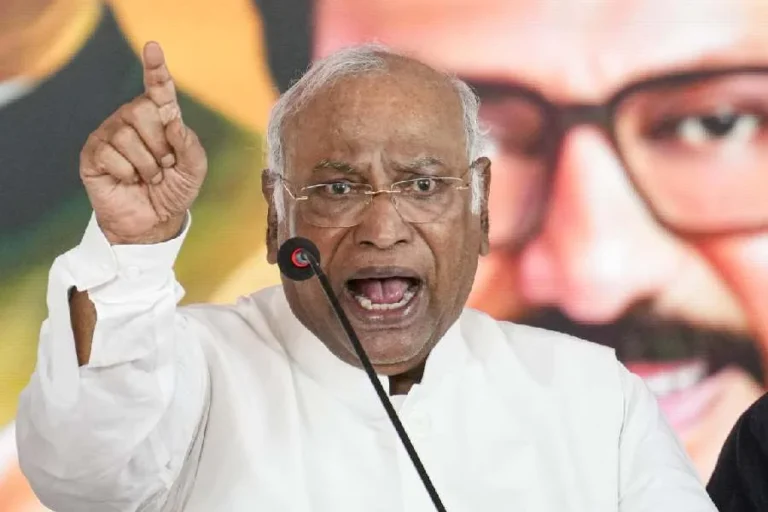 Kharge Slams Government Over High Fuel Prices Amid Lower Global Crude