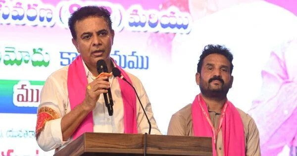 BRS Leader KTR Accuses Congress, BJP of Conspiring to Destroy Musi River