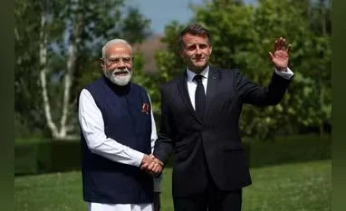 French President Emmanuel Macron Bids Hindi Farewell to PM Modi After Bilateral Tour
