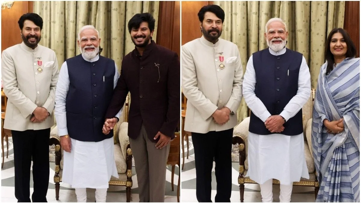 Mammootty Conferred Padma Bhushan By President Murmu At Rashtrapati Bhavan Ceremony