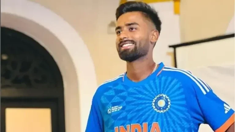 Manav Suthar Makes Test Cricket Debut for India