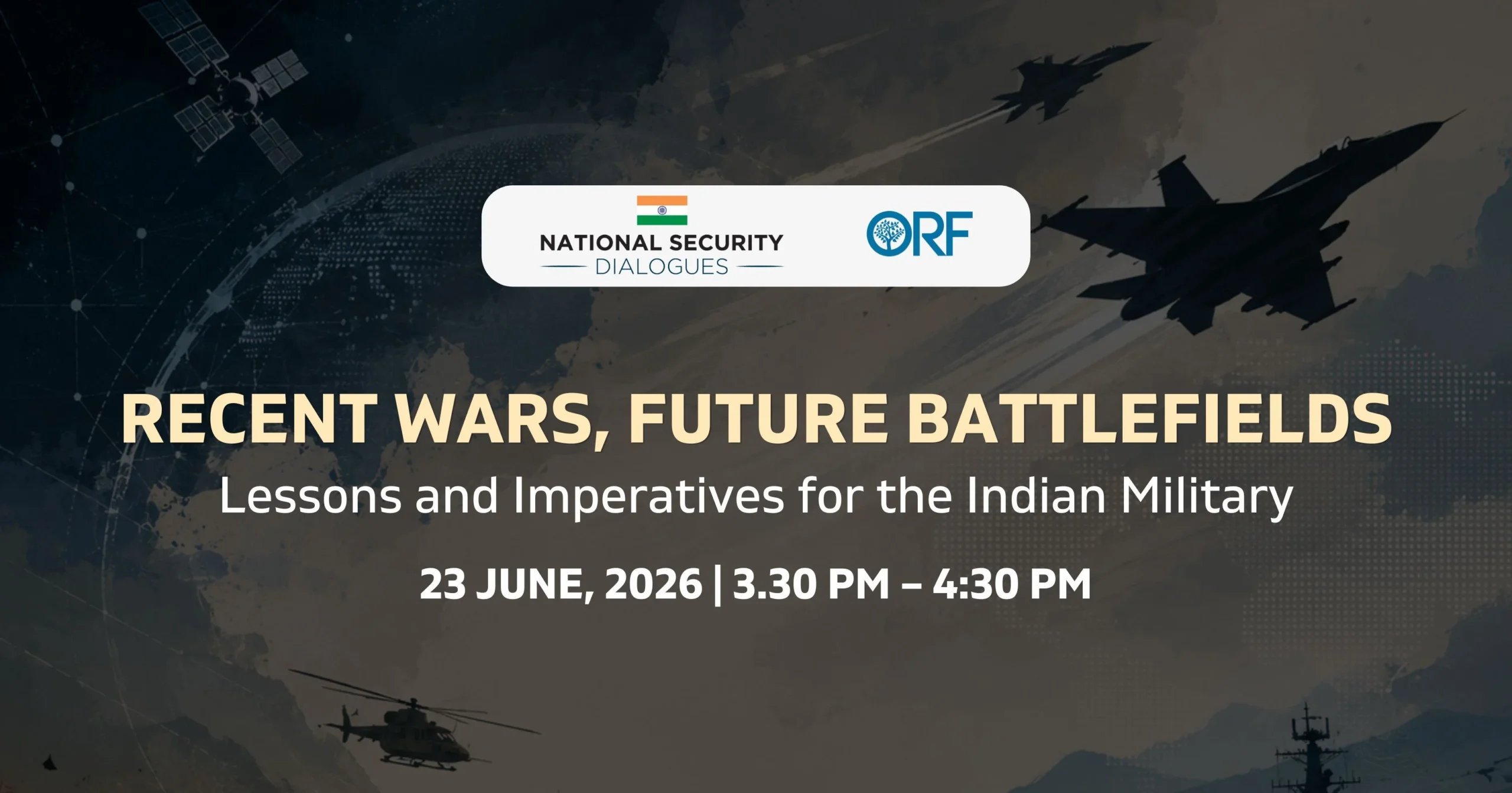 New Delhi Security Dialogue to Assess Evolving Warfare Dynamics