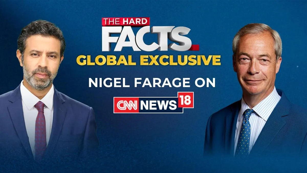 Nigel Farage India Interview Airs After Starmer Resignation