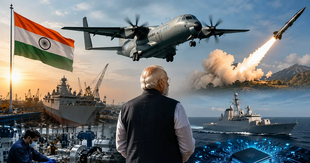 PM Modi Details India's Advanced Defence and Aviation Successes