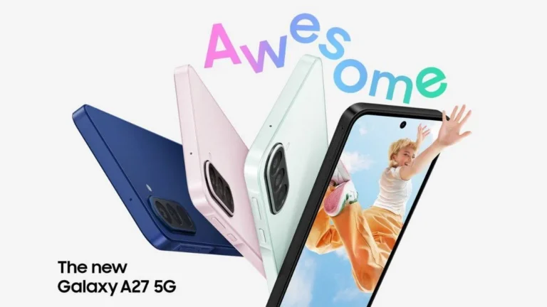 Samsung Launches Galaxy A27 5G with Punch-Hole Display