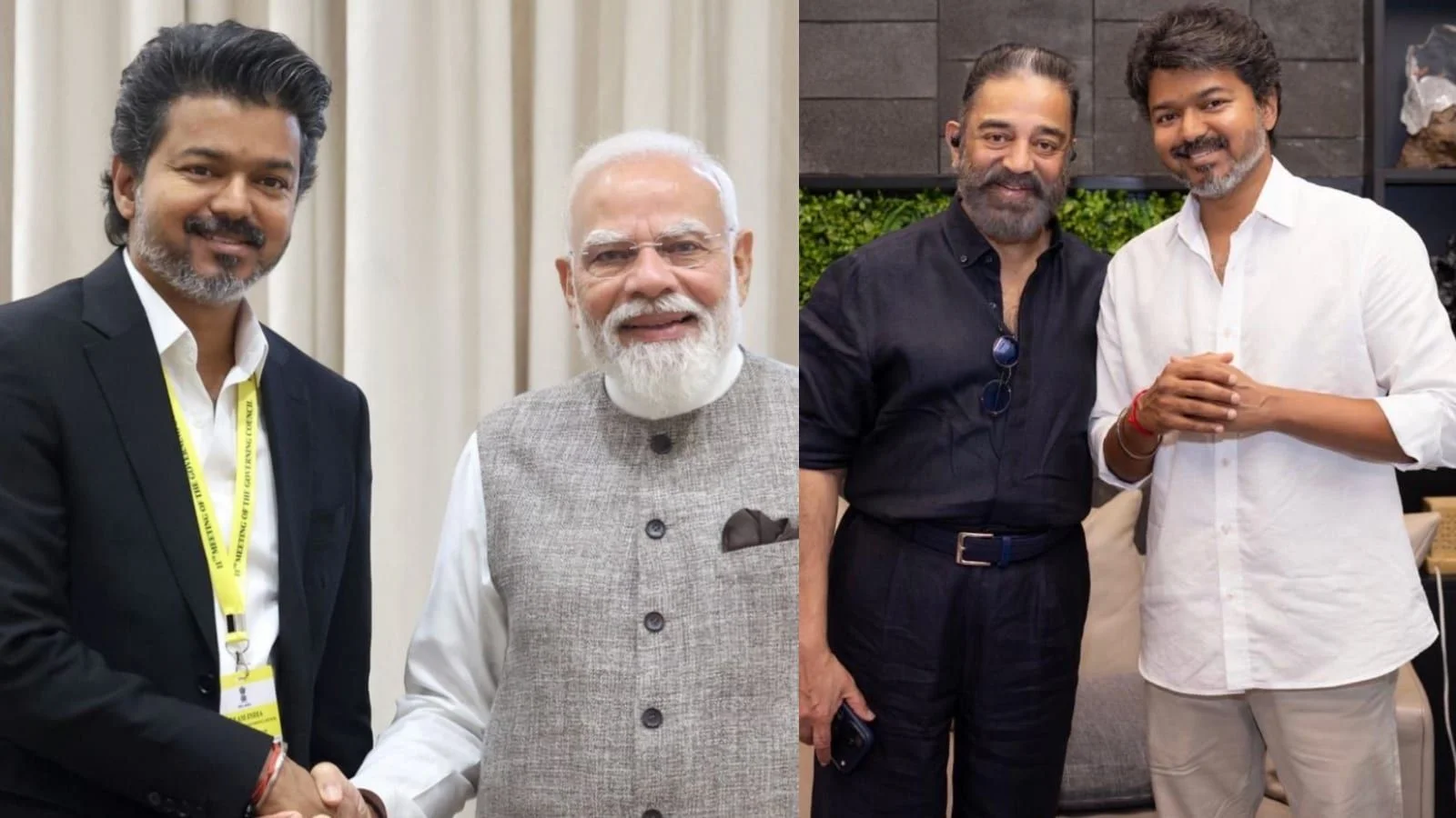 PM Modi, Kamal Haasan Wish TN CM Vijay on 52nd Birthday