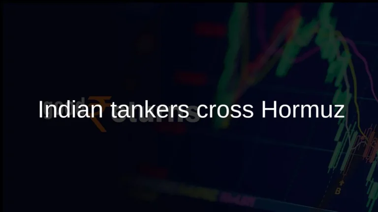 Three Indian-Flagged Tankers Cross Hormuz Safely Three commercial crude oil tankers flying India's flag successfully tra...