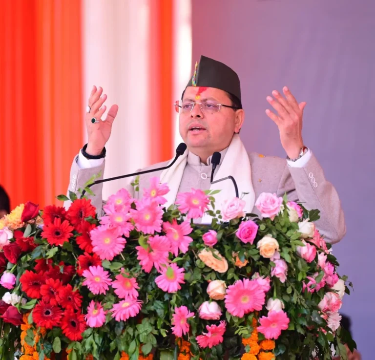 CM Dhami Highlights Youth Power and Economic Growth in Uttarakhand