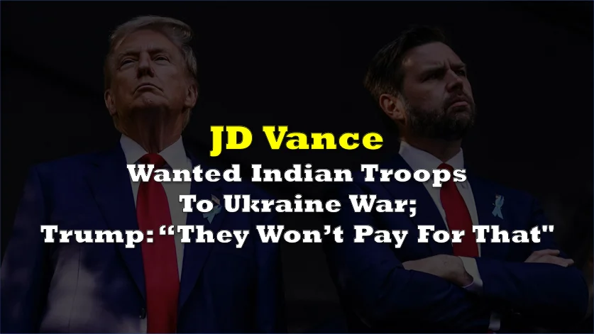 Vance Proposed Non-European Troops for Ukraine Ceasefire