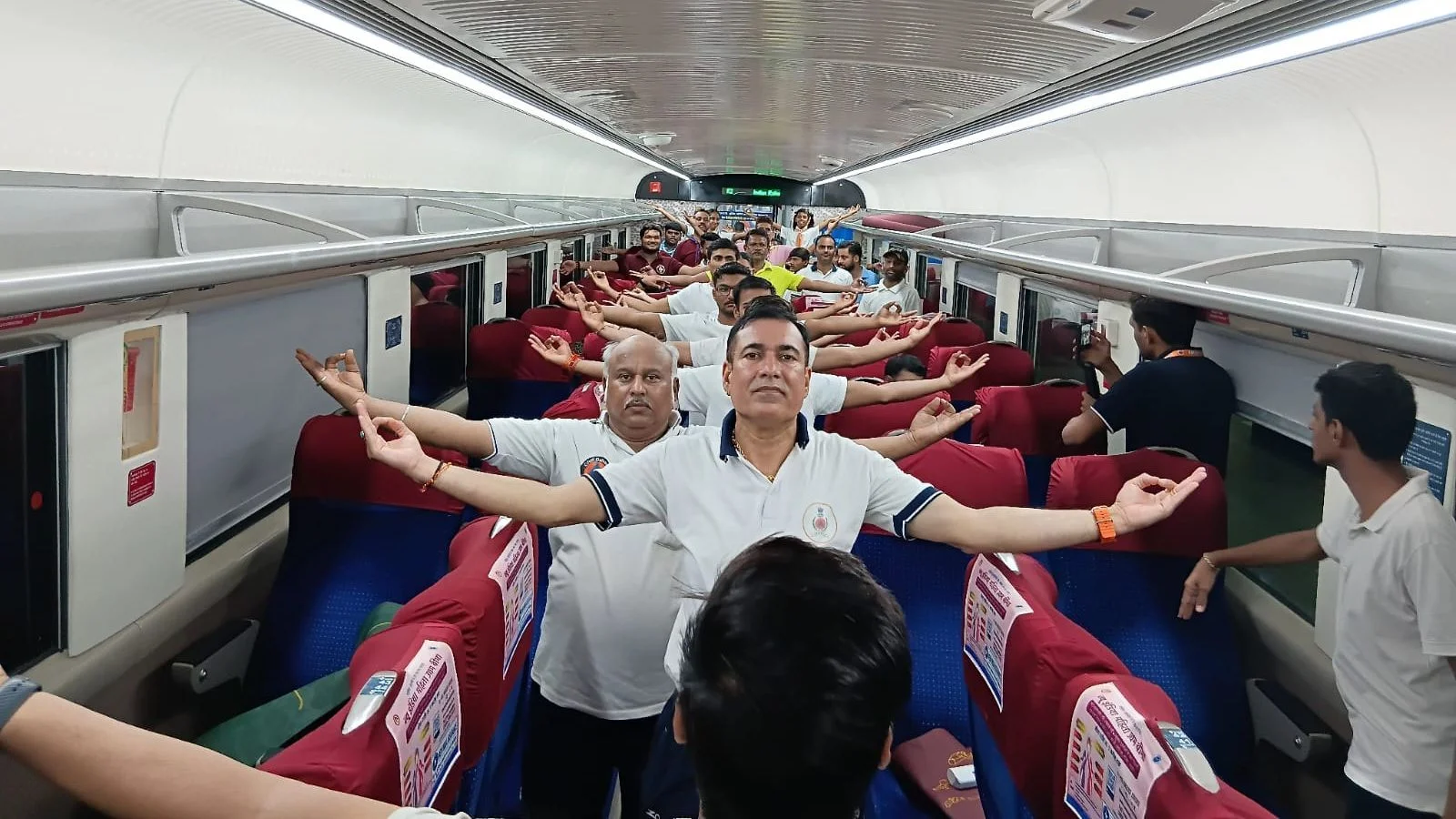 Vande Bharat Trains to Host Yoga Sessions in Gujarat