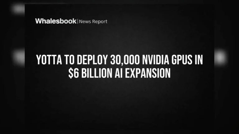 Yotta Data Services Invests $6 Billion in 30,000 Nvidia Blackwell GPUs