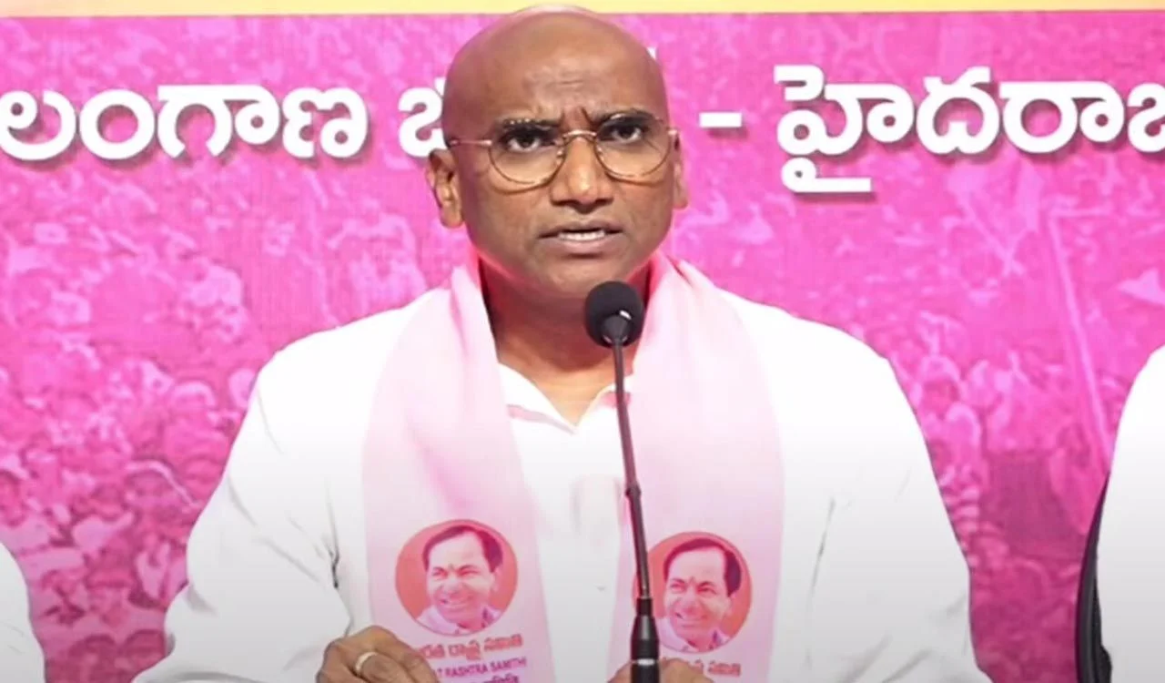 BRS Leader Alleges Congress Graft in School Procurement