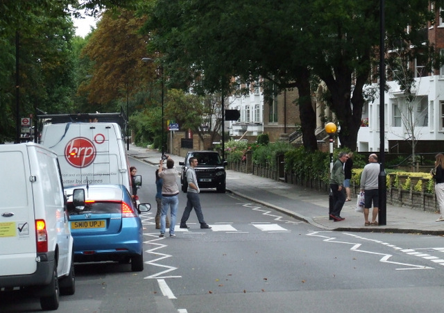 File photo: the Abbey Road zebra crossing in London (not the Liverpool attraction). Photo: Thomas Nugent via Wikimedia Commons, CC BY-SA 2.0