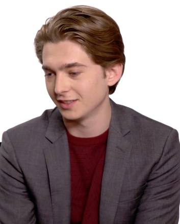 Whalefall star Austin Abrams, who plays Jay Gardiner in the 20th Century Studios film