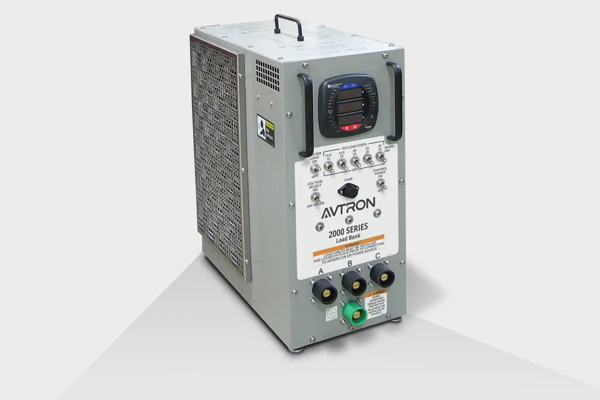 Avtron Power Solutions load bank for power testing