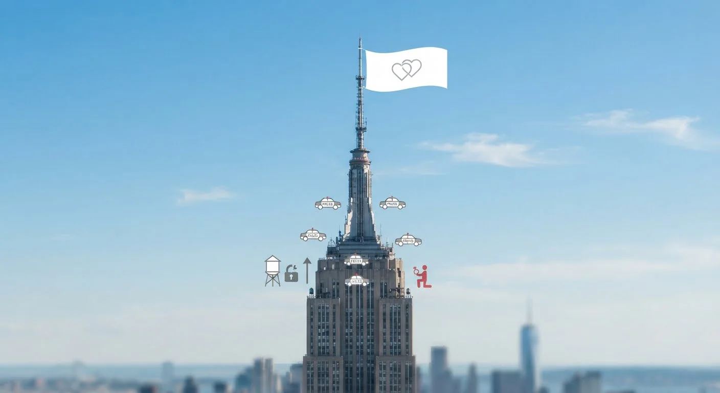 Empire State Building Climbers Charged After Proposal Stunt