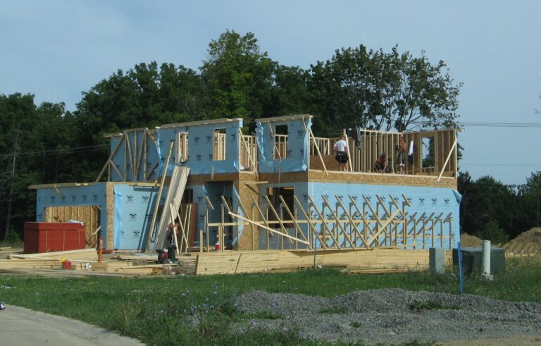 A new home under construction (illustrative file photo)