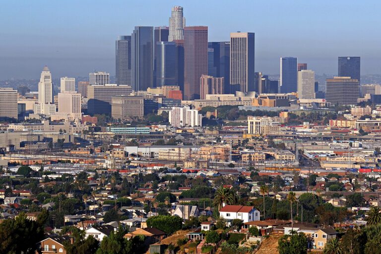 Downtown Los Angeles skyline. Illustrative file photo.