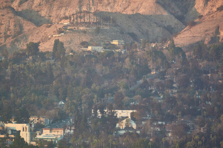Aftermath of the Eaton Fire in northern Altadena, January 2025 (illustrative file photo)